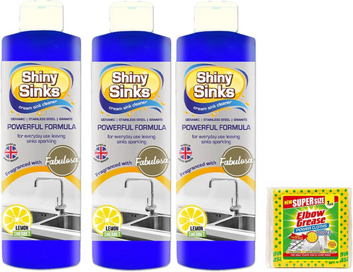 Shine sinks lemon sherbet 3x - sinks,