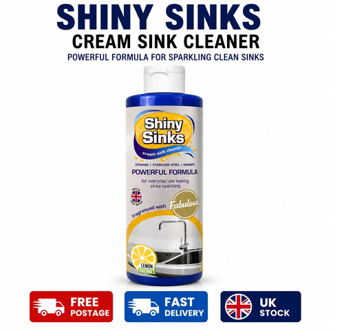 Shiny sinks cream sink cleaner - shiny,